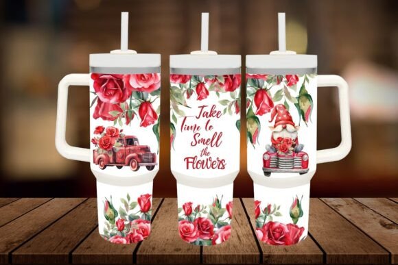 Download Rose Red Gnomes 40oz Quencher - Premium Bundle