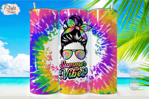 Download Summer Vibes 20oz Tumbler Wrap PNG - Summer vibes Collection