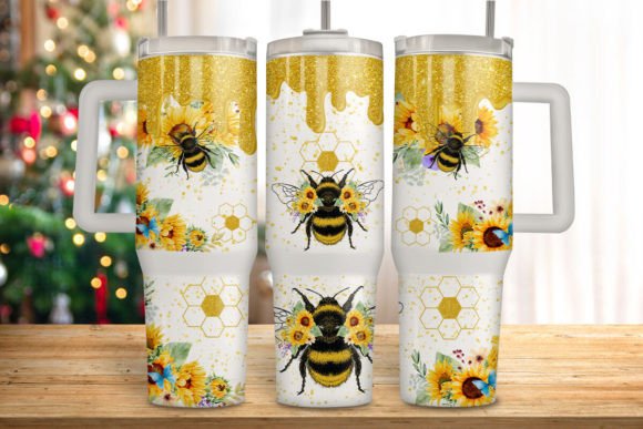 Download Bee 40 Oz Quencher Tumbler Sublimation - Premium Resources
